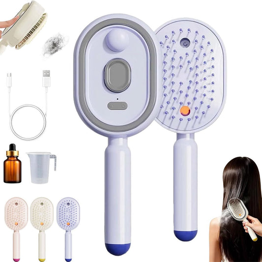 Electric Spray Retractable Air Cushion Comb
