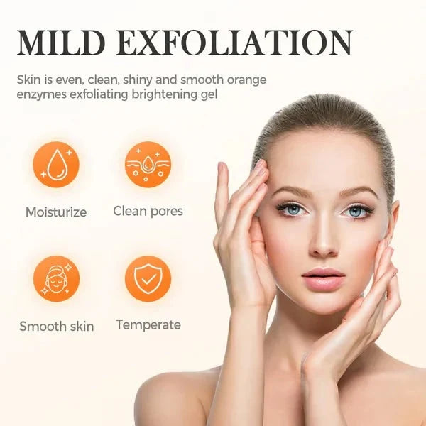 Orange Enzyme Exfoliating & Brightening Face Scrub (50g)